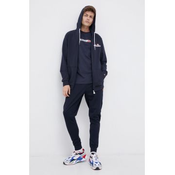 Ellesse Bluză bărbați, culoarea albastru marin, cu imprimeu SHS08782-112