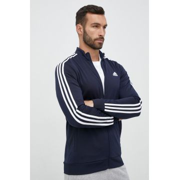 adidas bluză bărbați, culoarea bleumarin, cu imprimeu H46100