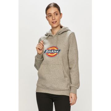 Dickies bluză femei, culoarea gri, cu imprimeu DK0A4XCCGYM-GREYMELANG