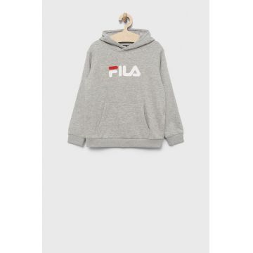 Fila bluza copii culoarea gri, cu imprimeu