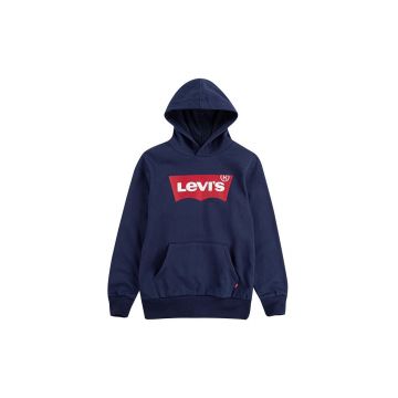 Levi's Bluză copii culoarea albastru marin, cu imprimeu