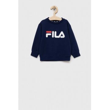 Fila bluza copii culoarea albastru marin, cu imprimeu