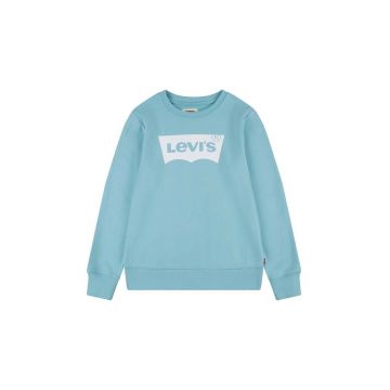 Levi's bluza bebe culoarea turcoaz, cu imprimeu