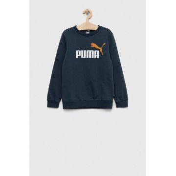 Puma bluza copii ESS+ 2 Col Big Logo Crew FL B modelator