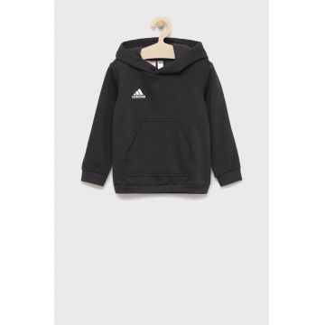 adidas Performance bluza copii H57516 culoarea negru, neted