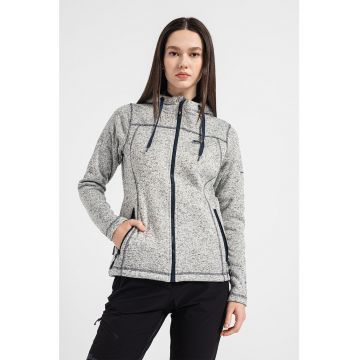 Hanorac cu captuseala din material fleece pentru drumetii Odelia