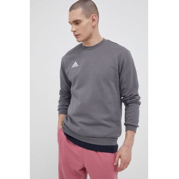 adidas Performance bluză Entrada 22 bărbați, culoarea gri, uni H57479