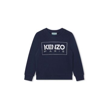 Kenzo Kids hanorac de bumbac pentru copii cu imprimeu