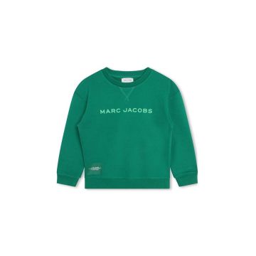 Marc Jacobs bluza copii culoarea verde, cu imprimeu