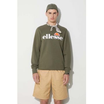 Ellesse bluză barbati, culoarea verde, modelator SHC07930-DARKGREYMA