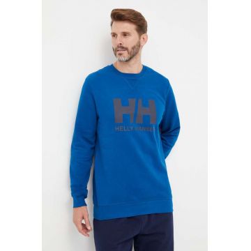 Helly Hansen hanorac de bumbac barbati, cu imprimeu, 34000