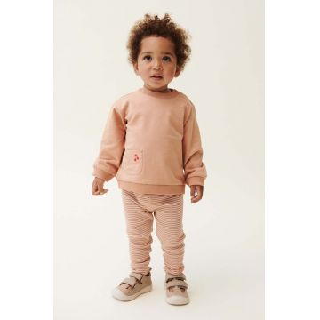 Liewood bluza bebe culoarea portocaliu, neted