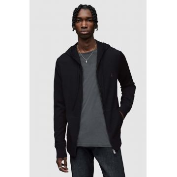 AllSaints Bluza Mode Merino Zip Hood