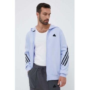 adidas bluza barbati, cu glugă, cu imprimeu