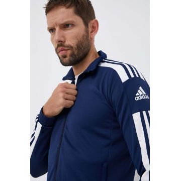 adidas Performance hanorac de antrenament Squadra 21 culoarea bleumarin, cu imprimeu  HC6279