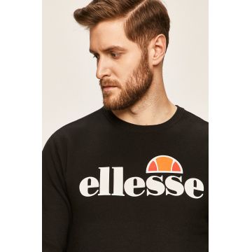 Ellesse bluză barbati, culoarea negru, modelator SHC07930-DARKGREYMA