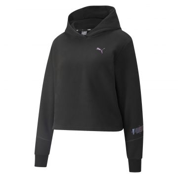 Hanorac PUMA pentru femei CYBER CROPPED HOODIE - 84818001