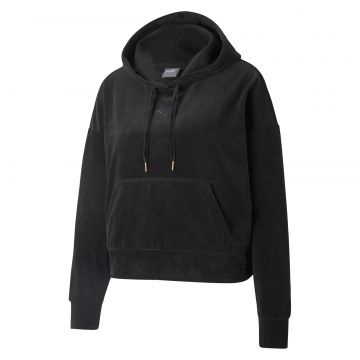 Hanorac PUMA pentru femei HER VELOUR HOODIE - 58952001