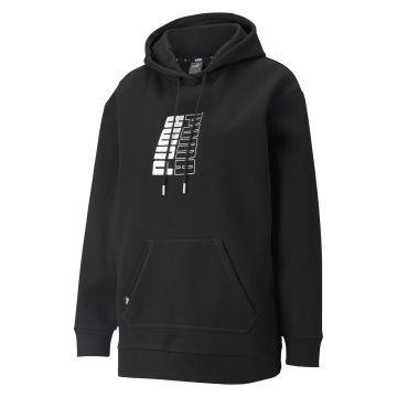 Hanorac PUMA pentru femei POWER ELONGATED HOODIE FL - 58954051