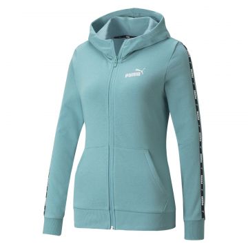 Hanorac PUMA pentru femei POWER TAPE FULL-ZIP HOODIE TR - 84711961