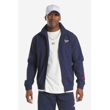 Reebok Classic bluză bărbați, culoarea bleumarin, cu imprimeu IA2506.100031165-VECNAV