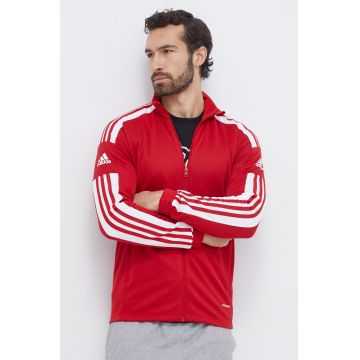 adidas Performance hanorac de antrenament culoarea roșu, cu imprimeu GP6464