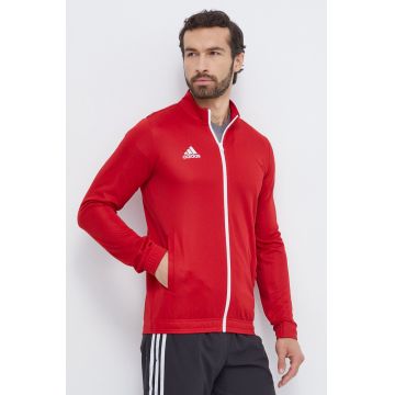 adidas Performance hanorac de antrenament Entrada 22 culoarea roșu, cu imprimeu H57537