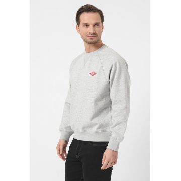 Bluza de trening relaxed fit cu maneci raglan