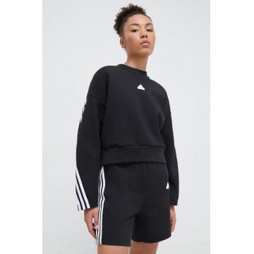 adidas bluză femei, culoarea negru, cu imprimeu IP1549