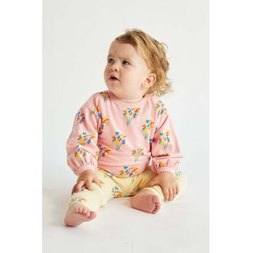 Bobo Choses bluza bebe culoarea roz, modelator