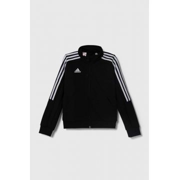 adidas bluza copii culoarea negru, cu imprimeu