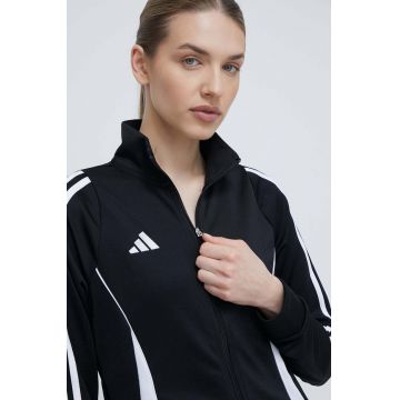 adidas Performance hanorac de antrenament Tiro24 culoarea negru, cu imprimeu, IJ9961