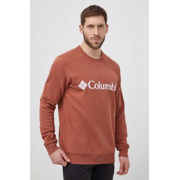 Columbia bluza barbati, culoarea rosu, cu imprimeu