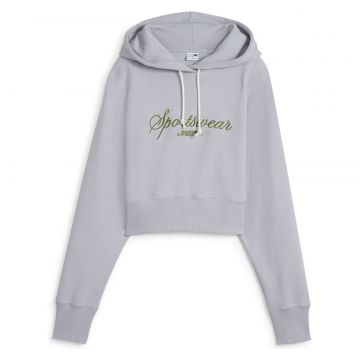 Hanorac PUMA pentru femei CLASSICS+ RELAXED HOODIE - 62427363