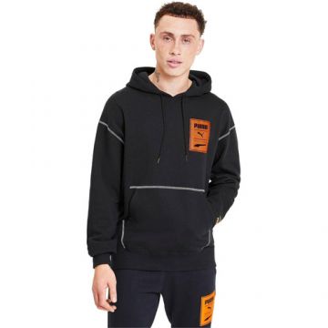 Hanorac barbati Puma Recheck Pack Graphic Hoodie 59788601