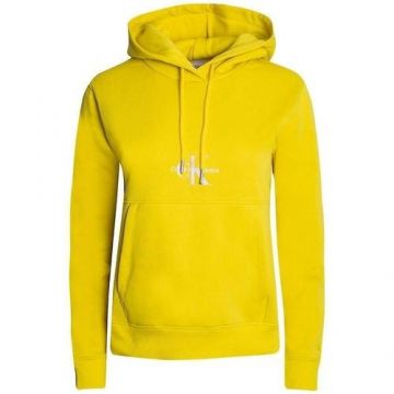 Hanorac femei Calvin Klein Monologo Hoodie J20J218983ZH8