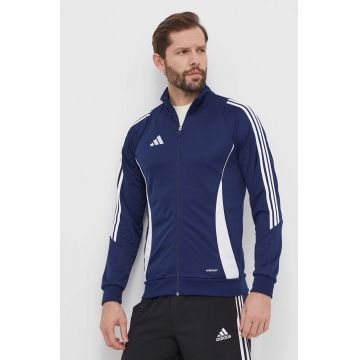 adidas Performance hanorac de antrenament Tiro 24 culoarea bleumarin, cu imprimeu, IR7498