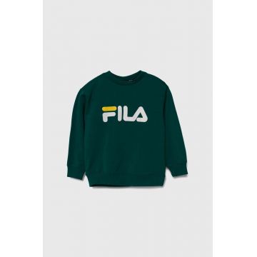 Fila bluza copii culoarea albastru marin, cu imprimeu