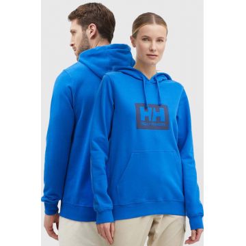 Helly Hansen hanorac de bumbac cu glugă, cu imprimeu 53289