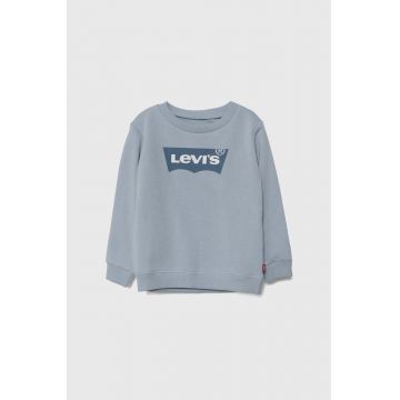 Levi's bluza bebe culoarea turcoaz, cu imprimeu