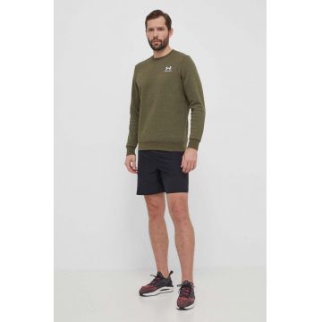 Under Armour bluza barbati, culoarea verde, cu imprimeu