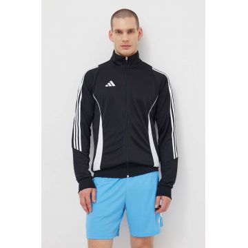 adidas Performance hanorac de antrenament Tiro 24 culoarea negru, cu imprimeu, IJ9959