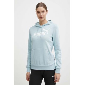 Puma bluză femei, cu glugă, imprimeu, 586797