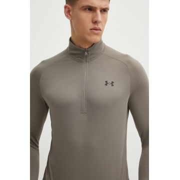 Under Armour hanorac de antrenament Tech 2.0 culoarea maro, melanj