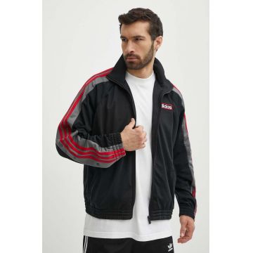 adidas Originals bluză barbati, culoarea negru, modelator, IR7990