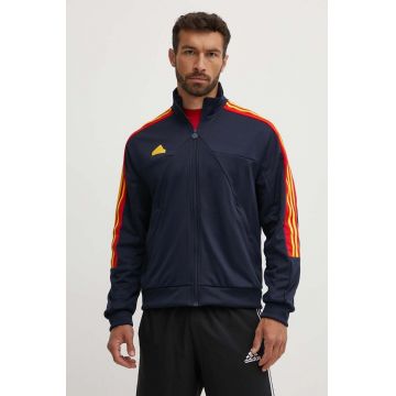 adidas hanorac de antrenament Tiro culoarea albastru marin, modelator, IY2069