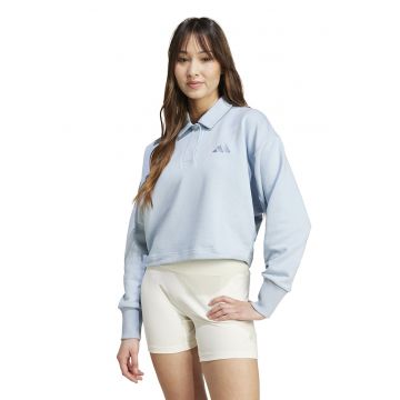 Bluza polo de trening cu maneci cazute