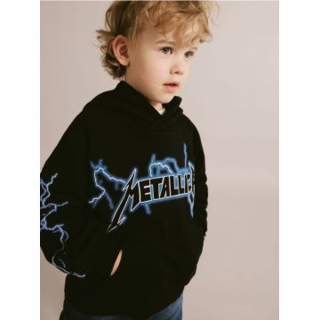 Reserved - Hanorac oversized Metallica - negru