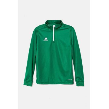 adidas Performance bluza copii ENT22 TR TOPY culoarea verde, neted, HI2132