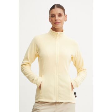 Helly Hansen hanorac Daybreaker culoarea galben, neted, 51599